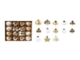 Xmas Ball Ornaments Supplies Plating Portable Plastic Decorative Baubles Champagne Balls for Porch V1294-YM0901-3115240093311