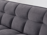 Fashionable Modern and Multi-functional Foldable Velvet Sofa Bed - Green V1316-W2353P252434