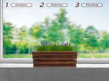 Wooden Planter Box Rustic Rectangle for Flowers and Succulents V1192-AZ-W-27524