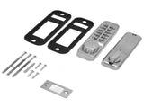 Digit Password Lock Zinc Alloy Coded Door Lock Waterproof Keyless Door Lock for Home Office V1294-YM0715-3114210139811