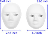 (3016PCS) Paper Mache Masks & Cat Mask White Blank for Party, Cosplay, Artistic Projects, Theater, V1258-DP02-C-927
