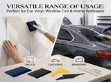 51-in-1 Vinyl Wrap Tool Kit Car Window Tint Film Installation Set with Felt Squeegee Magnets Safety V1366-AZ2-W-14978