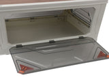 Foldable Stackable Storage Bins Multipurpose Large Capacity Plastic Storage Box with Lids for V1294-YM0901-3117240235411