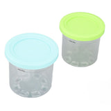 2PCS Ice Cream Pints Cup 600ml Ice Cream Container Storage Jar for Ninja NC299AMZ NC300s Blue and V1294-YM0703-3113230124911
