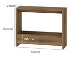 Levede Side Table with Magazine Rack Small End Table NI1062-DOA-AU
