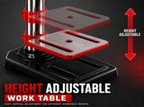 King Tech 450W Drill Press Pedestal Benchtop Bench Stand Pillar 5 Variable Speed V379-DRILLPRS45