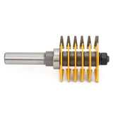 1/2 Inch Shank Finger Joint Router Bit Woodworking Milling Cutter with Bearing V1366-AZ2-W-18434