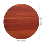 Wood Round Table Top Versatile Use for Craft and Elegant V1369-AZ3-W-17256
