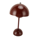 Mushroom Table Lamp 1800mAh LED 3 Lighting Modes USB Type C Stepless Dimming Touch Dimmable Small V1294-YM0901-3119230158912