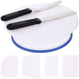7-Piece Stainless Steel Cake Decorating Kit for Professional Cake Decoration and Baking Tools Set V1370-AZ4-20645