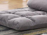 Tatami Sofa Folding Back Sofa Chair Single Bedroom Floor Balcony Small Sofa Chair Cushion Grey V1294-YM0716-3116220006811