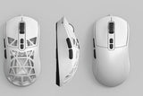 SM802 TriMode Gaming Mouse, Adjustable DPI, RGB Backlight, Ergonomic Wireless Mouse,white V1300-SM802-WHITE