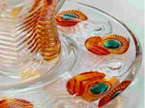 Vintage Style Tea Glasses and Cups with Handles, Elegant Drinkware and Bar Glassware for Serving V1369-AZ3-W-22490