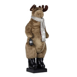 Christabelle 1.5m Musical LED Animated Christmas Moose Decoration Light-Up Lantern Ornament 112_NK107