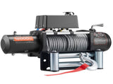 Electric Winch, 5400 kg Load Capacity, 12V DC Truck Winch with 9.1 mm x 26 m Steel Rope, Wireless & V952-GSSDDJP12000FOZ31001V9