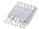 3 Pack Turkish Style Beach Towel Set 90x180cm - Quick Dry Lightweight Large Peshtemal Bath Sheet V888-ELOSUNG41345