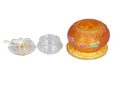 Buddhist Temple Flower Light Glazed Buddha Oil Lamp for Churches Temple Shops Sacrifices V1294-YM0715-3115210269211