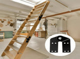 Attic Ladder Hinge Parts Kit Replacement Pull Down attic Stair Parts V1259-DP01-A-655
