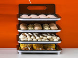 Wall Mounted Food Sorting Tray 4 Layers Storage Tray Collapsible Side Dish Stacking Storage for V1294-YM0626-3118220317513