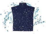 Intelligent 3 Gear Adjustable Electric USB Heating Warm Sleeveless Vest for Men Women BlueXXL V1294-YM0901-3117200136114