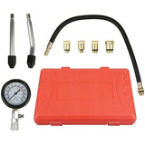 Compression Tester Kit for Vehicles, Compatible with Motorcycle, Car, Outboard, Chainsaw, V1237-ZY-203-2401