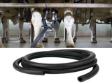 G3/8 3 m Milk Hose Flexible Black Rubber Milking Machine Tube Pipe Livestock Accessory V1294-YM0718-3111200284611