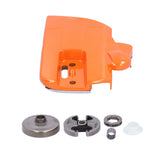 Chain Sprocket Clutch Cover Kit Fit for Husqvarna 353 351 350 346XP 345 Chainsaw V1294-YM0901-3111210107411