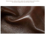 Black Men's Vintage Genuine Leather Briefcase 14 Inch Laptop Messenger Bag Business Shoulder Satchel V888-ELOSUNG38512