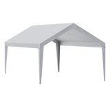 Carport Replacement Canopy Cover 12 x 20 ft, Garage Top Tent Shelter Tarp Heavy-Duty Waterproof & UV V952-CKPB12X20FTH7X9QGV0