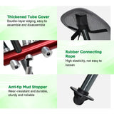 Ultra-Light 1.5KG Portable Folding Rock Camping Chair No Tools Setup 150kg Capacity Heat-Resistant V985-MOONCHAIR