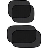 4PCS Car Window Sunshade, Static Cling PVC Side Window Shade for UV Protection and Temperature V1192-AZ-W-21779