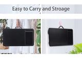 Portable Laptop Desk with Device Ledge, Mouse Pad and Phone Holder for Home Office V178-84834