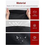 Bike Cover Outdoor Waterproof Bicycle Covers Rain Sun UV Dust Cover with Lock Hole for Mountain, V1192-AZ-W-23867