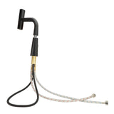 Waterfall Kitchen Faucets 3 Modes Waterfall Stream Sweep 360&deg Rotatable Pullout Sprayer Single V1294-YM0901-3112240023612