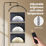 Embellir LED Beauty Light Half Moon Lamp Makeup Tattoo Eyelash Extensions Salon BL-HM-140-BK