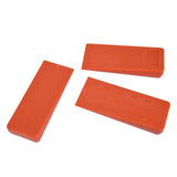3pcs 8in Felling Wedges Spiked Plastic Safe Logging Tools for Chainsaws Tree Cutting V1294-YM0523-3111210402711
