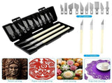 42Pcs 3D Printer Tool Kit Multipurpose 3D Printer Accessories Set with Files Tweezers Needle Nosed V1370-AZ4-10559