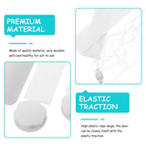 White Pet Door Block with Elastic Strap for Home Use, Ideal for Cats and Dogs, Easy Installation and V1369-AZ3-W-14617