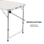 KILIROO Camping Table 120cm Silver V227-5227101002080