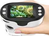 Children's Microscope - 1000X Portable Digital Microscope - 0-inch Screen - Rechargeable - With V1188-MS-313-0399