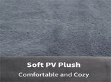 Orthopedic Dog Bed with Bolster Comfort Mattress V767-P-XD178-L