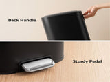 Cefito 30L Pedal Rubbish Bin Kitchen Trash Garbage Waste Can Soft Close Black RB-30L-1C-BK