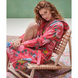 PIP Studio Good Evening Cotton Bath Robe Coral XL V442-HIN-BATHROBE-GOODEVENING-CORAL-XL