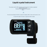 GZ3 24V/36V/48V/52V/60V LCD Display Panel Thumb Throttle Electric Bicycle Scooter for Electric Bike V1192-AZ-W-23082