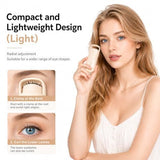 Heated Eyelash Curler, C-Shaped Rechargeable Lash Curler, 2 Temp Levels, Type-C Charging, Fast Heat V1107-108-84409-PUR