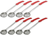 8PCS Stainless Steel Serving Spoons, 4PCS Slotted Spoons for Cooking and 4PCS Ladles, Long Handle V1192-AZ-W-18249