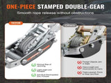 Come Along Winch, 5 Ton Max Pulling Capacity, 3.5 m Steel Cable, 3 Hooks, Heavy Duty Ratchet Power V952-GSSJXQ5T13YC77Z63V0
