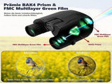 10x25 HD Binoculars with Vis Technology Compact Lightweight Outdoor Viewing V1263-JX-4142