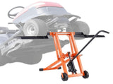 Lawn Mower Lift with Hydraulic Jack, 500 Lbs Weight Capacity, Solid Carbon Steel Lawn Mower Lift, V952-GCJSJJYYS500E2M1RV0