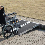 Portable Ramp 2FT, Non-Slip Aluminum Folding Handicap Ramp, Door Threshold Ramps for V952-ZDKMJPD24YC1YF5QCV0